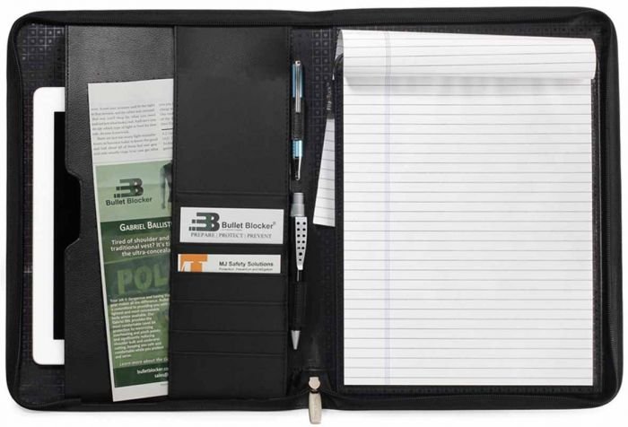 Bulletproof Defender Notebook Folio- NIJ Level IIIA Protection - Image 4